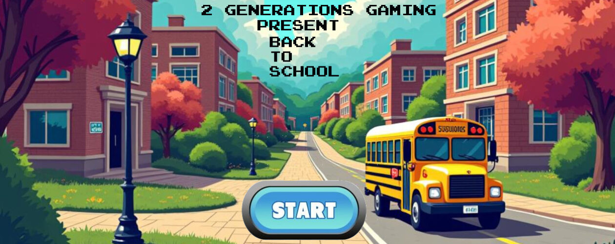 2 Generations Gaming Present Back to School 2024